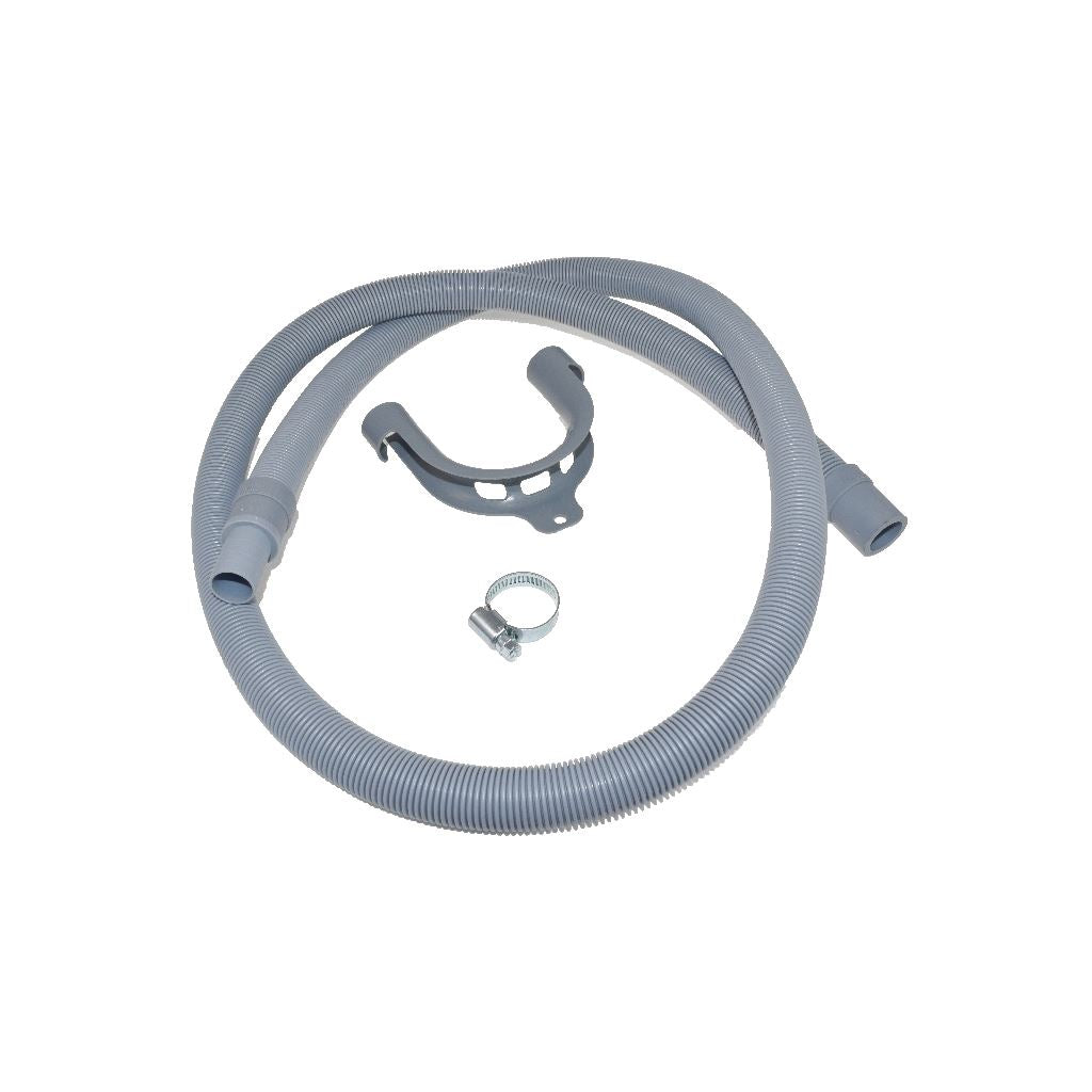 Universal Washing Machine Dishwasher Drain Outlet Hose with Moulded End 1.5 Meter Length 19-22mm