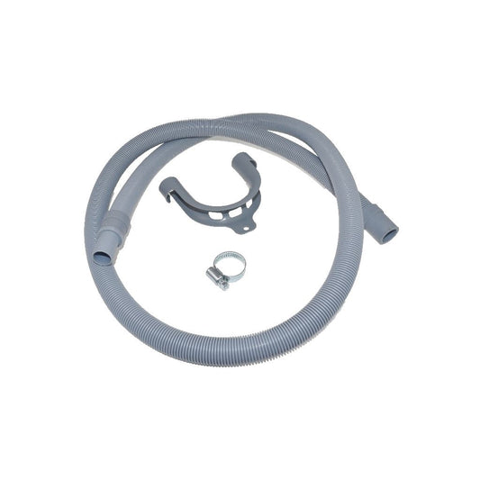 Universal Washing Machine Dishwasher Drain Outlet Hose with Moulded End 1.5 Meter Length 19-22mm
