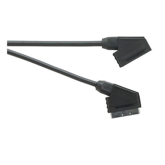 Standard Scart Plug to Scart Plug TV and Video Lead All Pins Connected