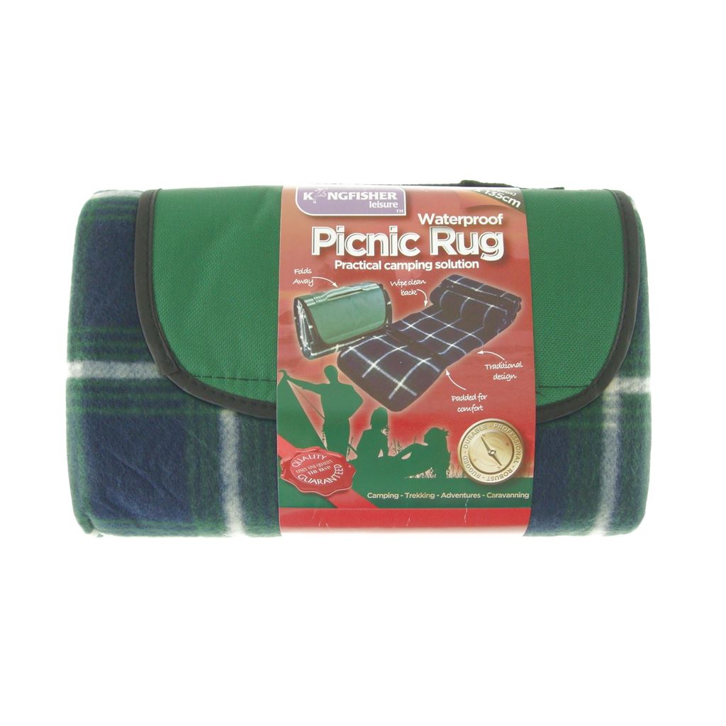 Kingfisher Waterproof Picnic Rug