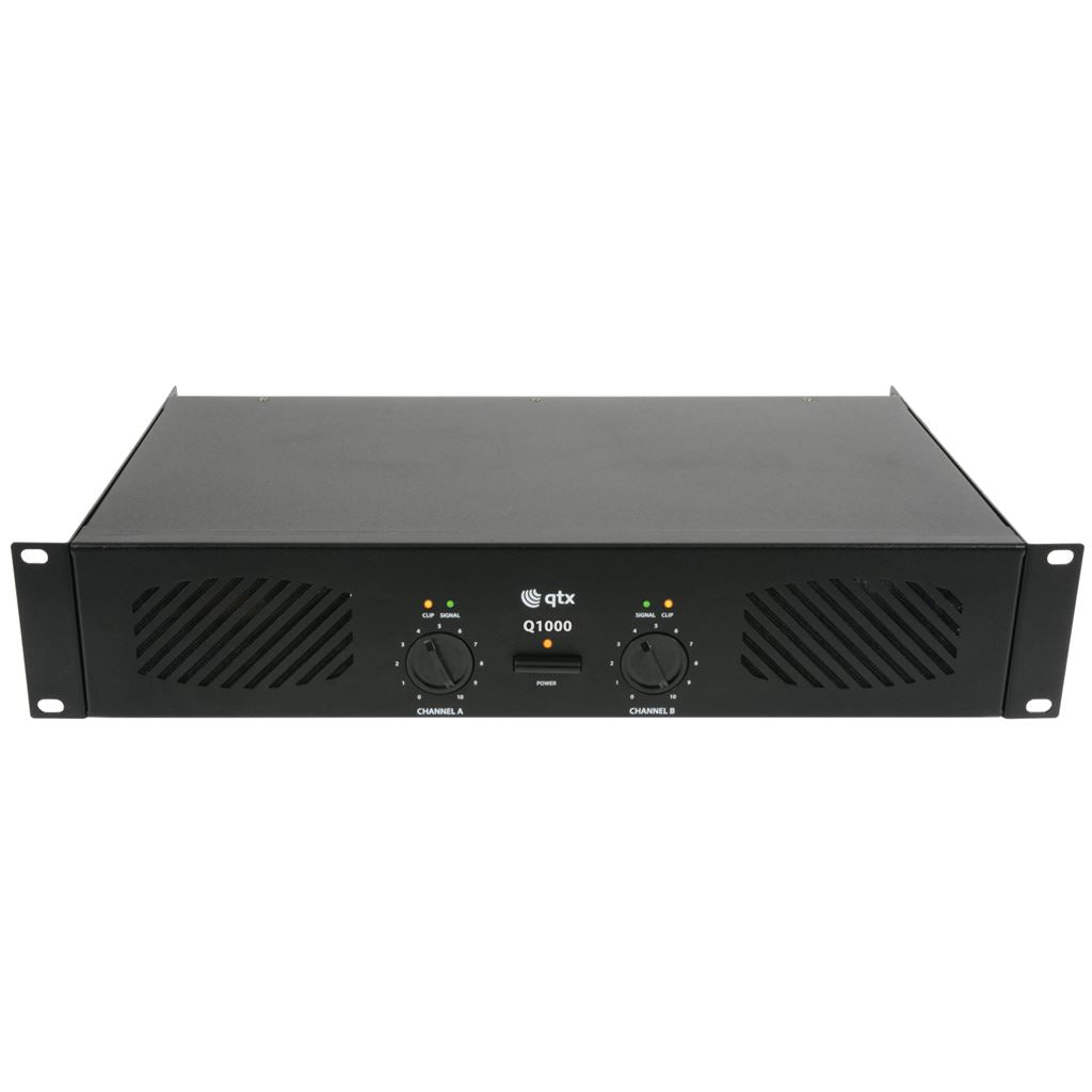 Q Series Stereo Power Amplifiers - Q1000 2 x 500W