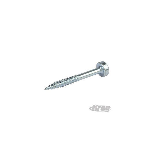 Zinc Pocket-Hole Screws Pan Head Fine - No 6 x 1-1/2"" 500pk