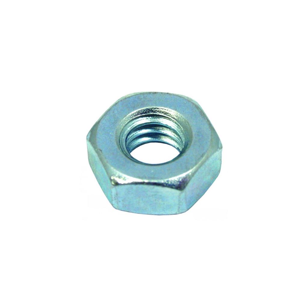 1/4 Bsw C/f Full M/c Nut Zn