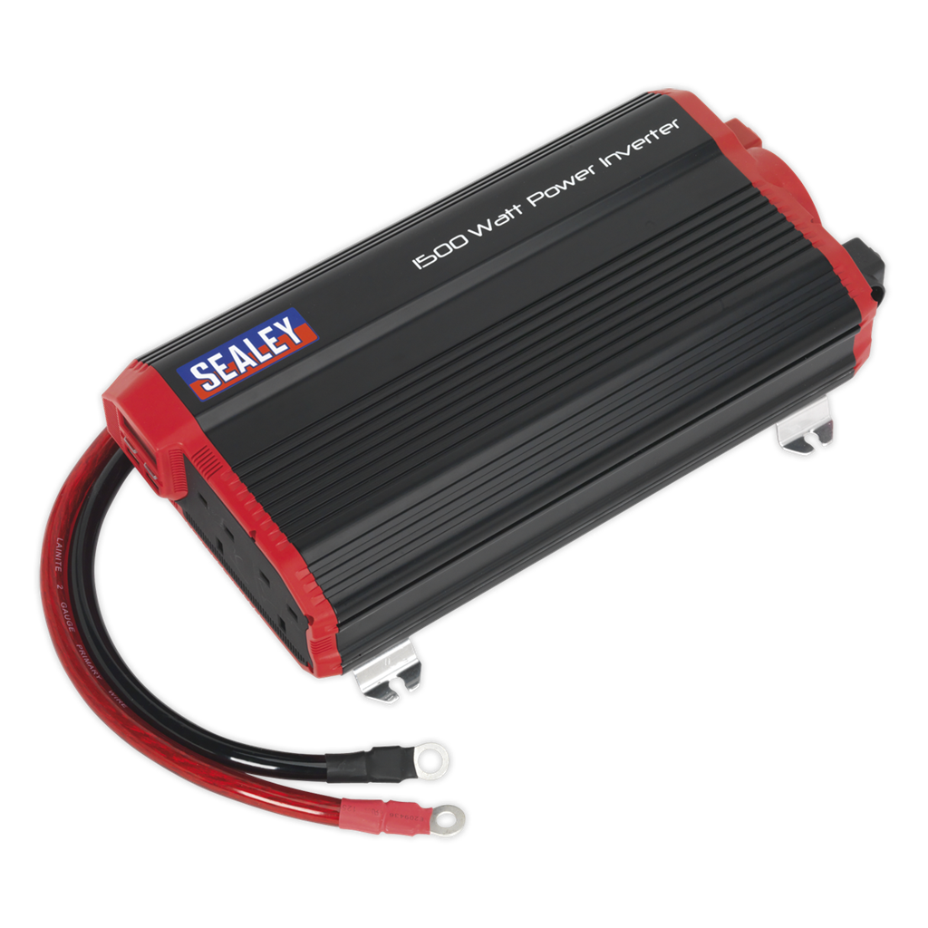 Power Inverter Modified Sine Wave 1500W 12V DC - 230V ~ 50Hz