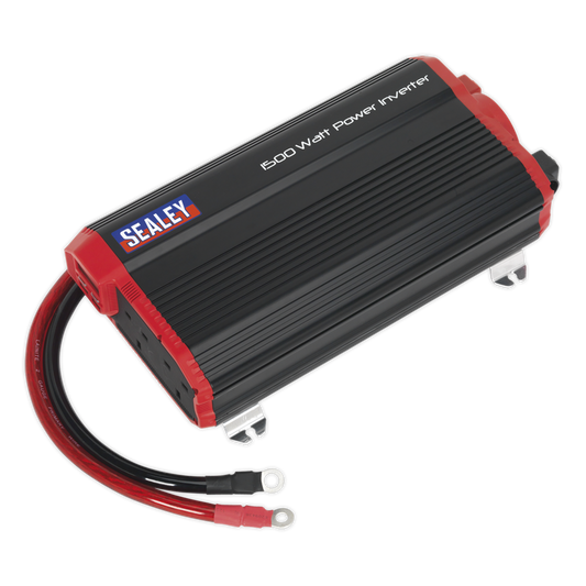 Power Inverter Modified Sine Wave 1500W 12V DC - 230V ~ 50Hz