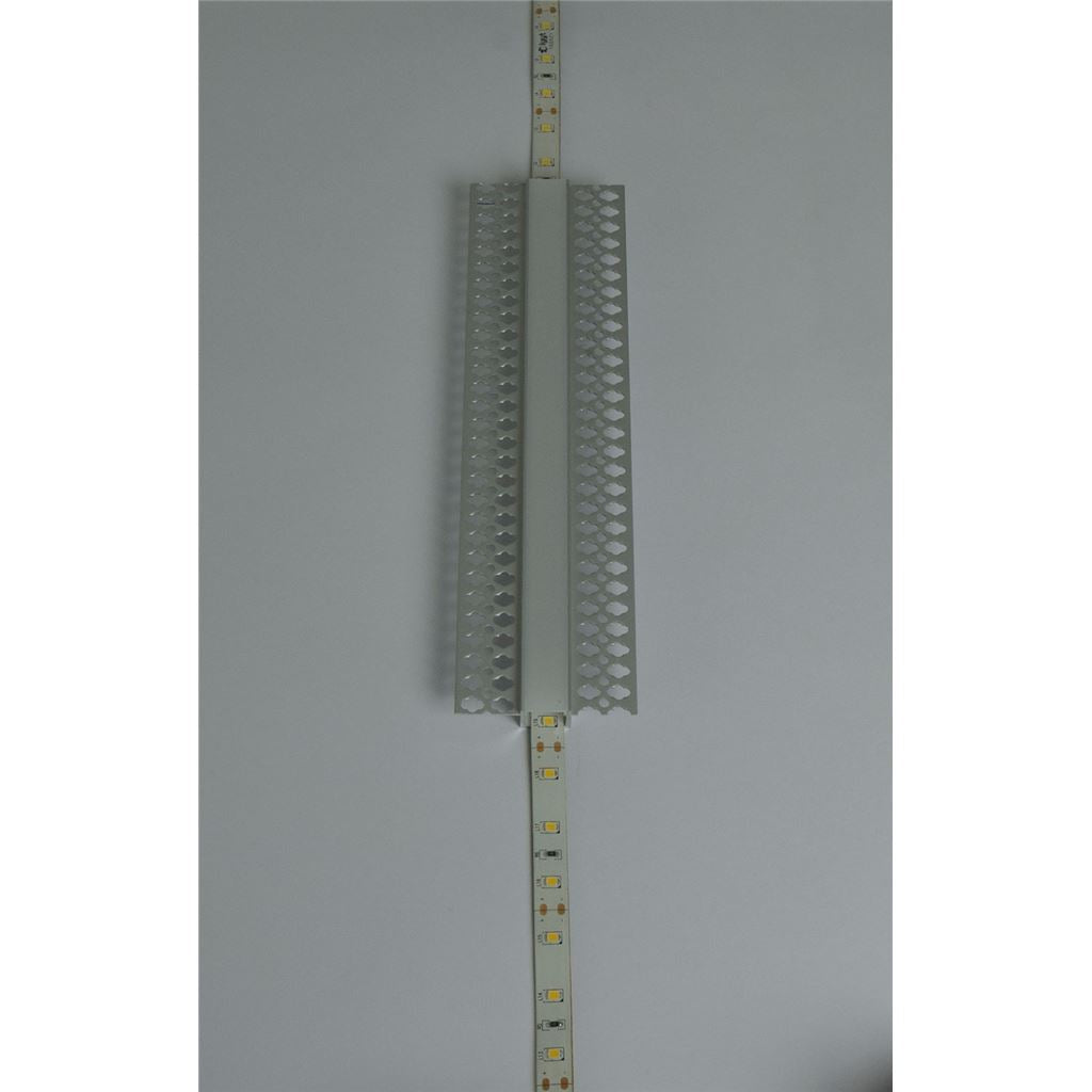 Aluminium LED Tape Profile Flush Mounted Plaster-in - 1m