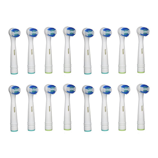 Replacement Oral B Toothbrush Heads Compatible With Braun Oral-B Toothbrushes x 16