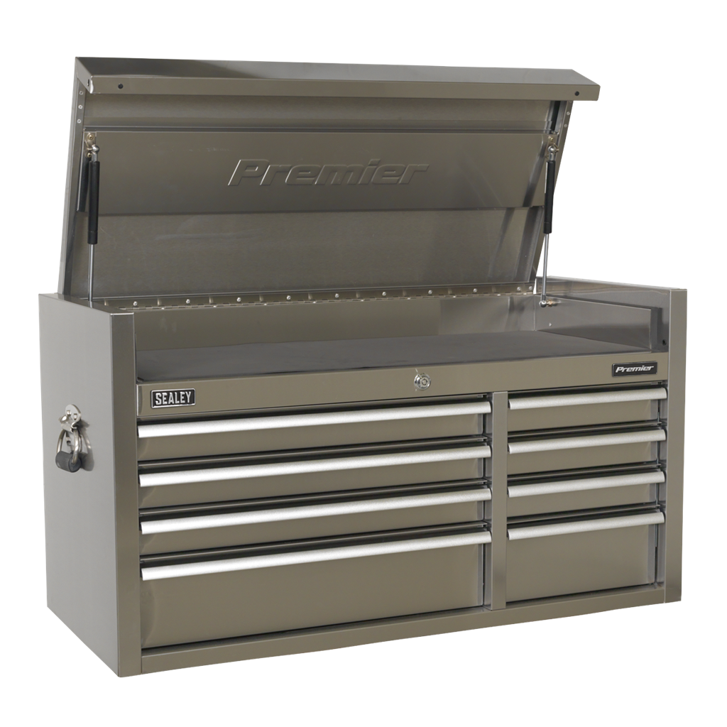 Topchest 8 Drawer 1055mm Stainless Steel Heavy-Duty