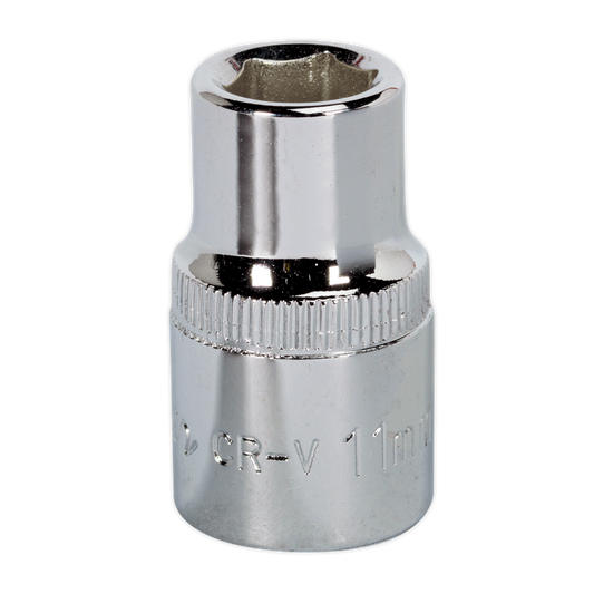 WallDrive&#174; Socket 11mm 1/2"Sq Drive Fully Polished