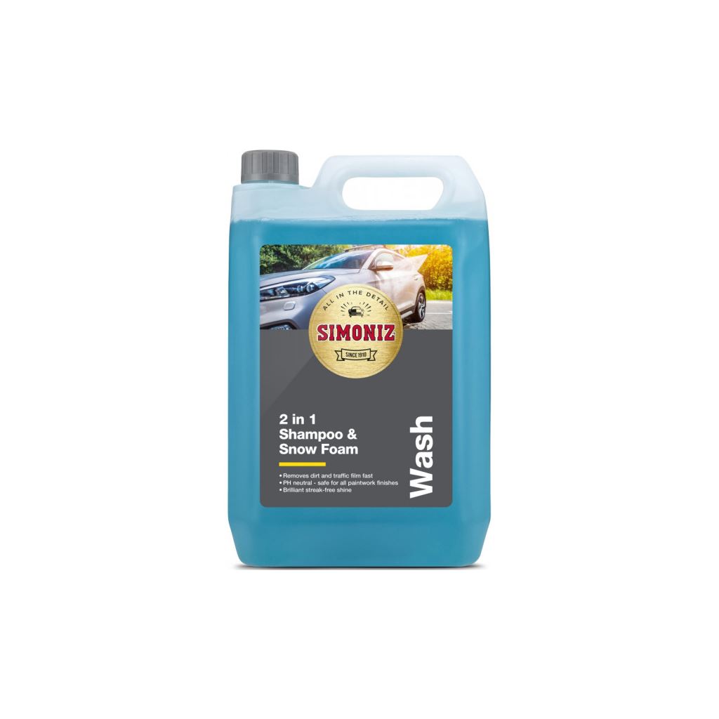 2 in 1 Shampoo & Snow Foam - 5 Litre