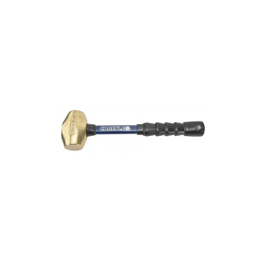 Brass Hammer - Fiberglass Handle - 12in. - 4 lb