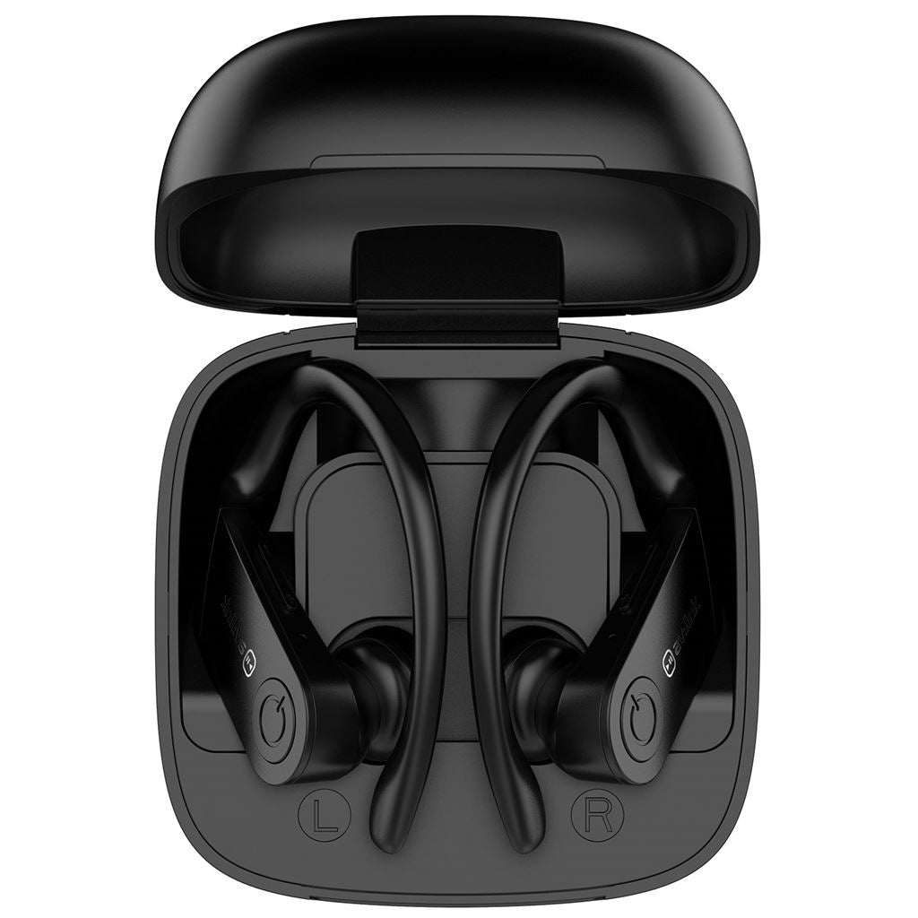 Ear Shots Active: Splashproof True Wireless Sports Earphones & Charging Case