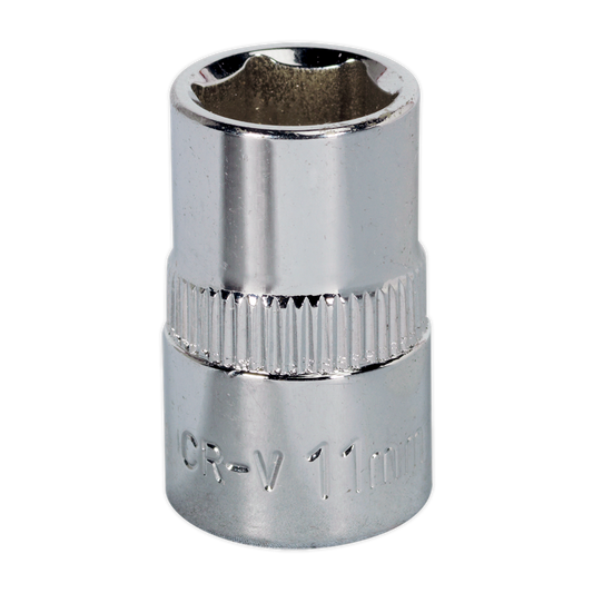 WallDrive&#174; Socket 11mm 3/8"Sq Drive Fully Polished