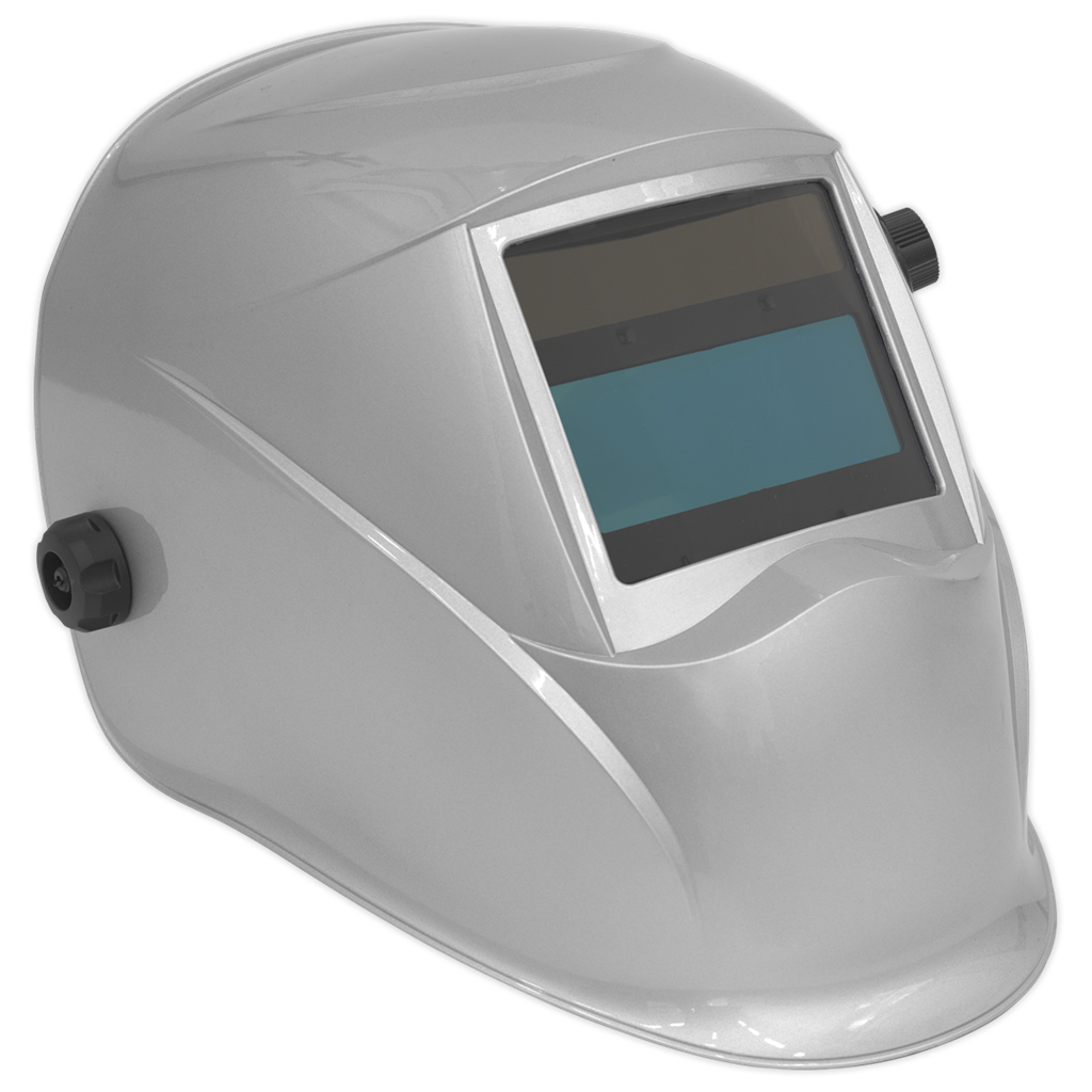 Welding Helmet Auto Darkening - Shade 9-13 - Silver