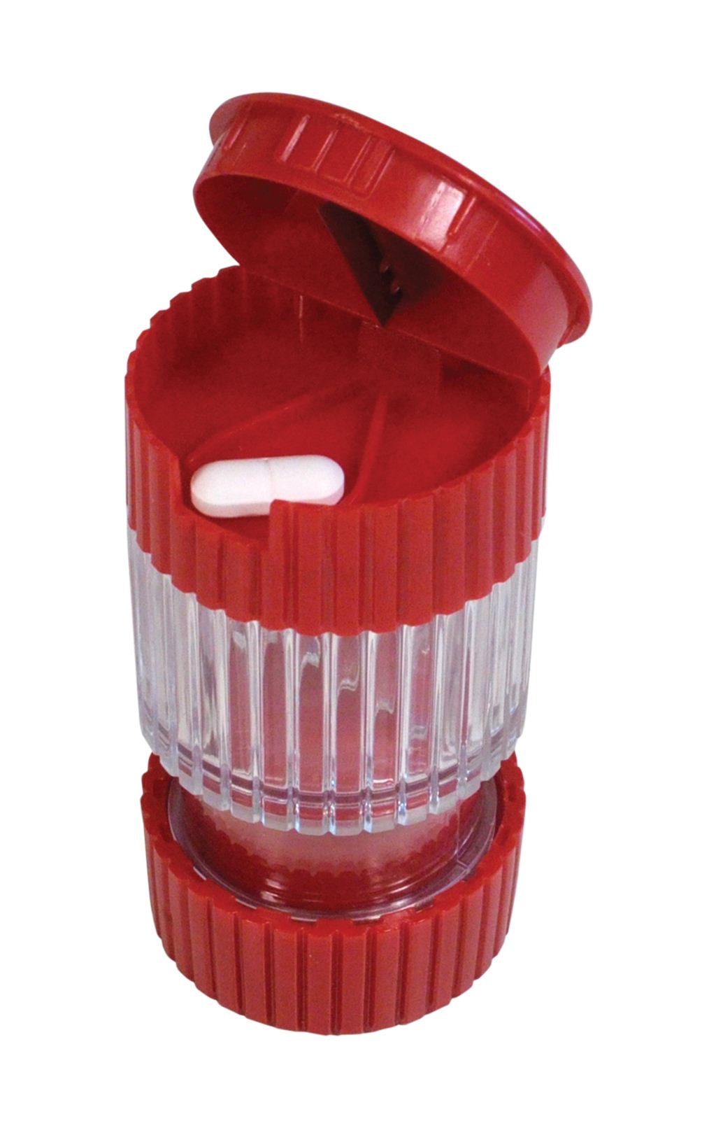 3-in-1 Pill Crusher and Cutter with Storage