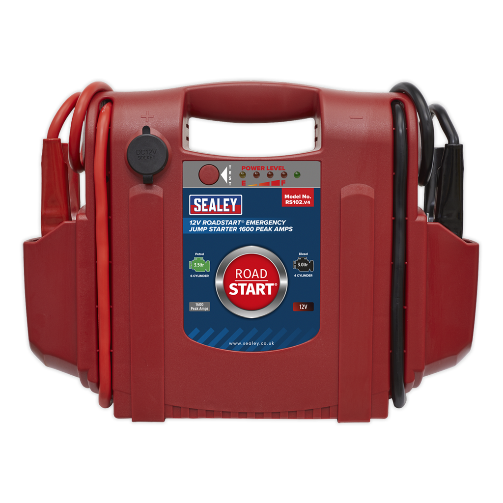 RoadStart&#174; Emergency Jump Starter 12V 1600 Peak Amps