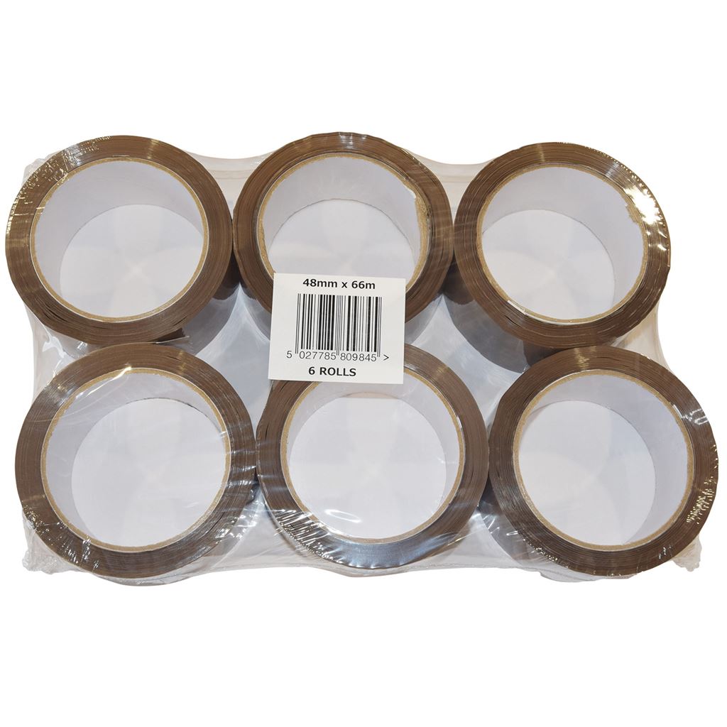 Ultratape Carton Tape 48mm x 66m - Brown 66m, 43 microns