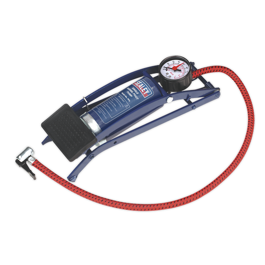 Foot Pump Single Barrel