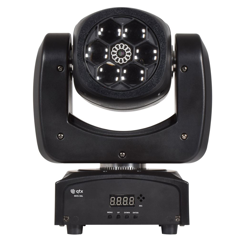 MHS-90L: 90W LED Moving Head with Laser - Bee Eye: