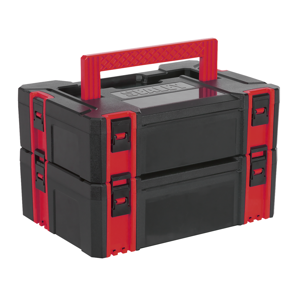 ABS Stackable Click Together Toolbox - Small