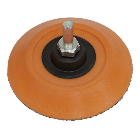 Hook-and-Loop Backing Pad &#216;75mm 6mm Shaft