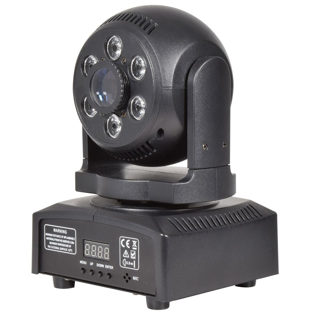 MHS-100G: 100W Spot-Wash LED Moving Head with GOBOs