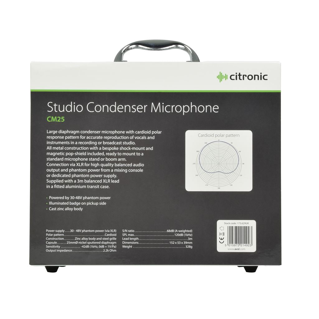 CM25 Studio Condenser Microphone