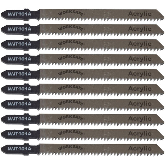 Jigsaw Blade for Metal 75mm 12tpi Pack of 10