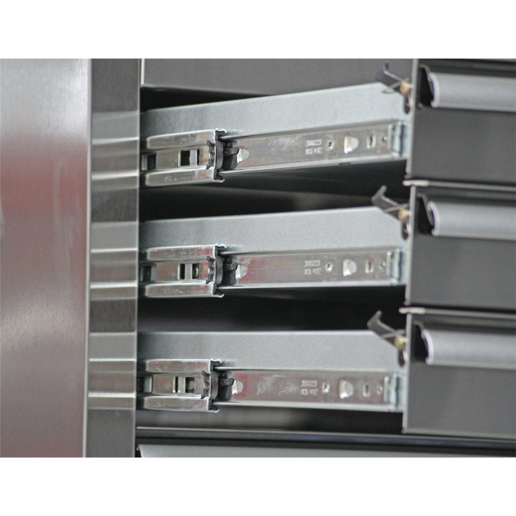 Topchest 4 Drawer 675mm Stainless Steel Heavy-Duty