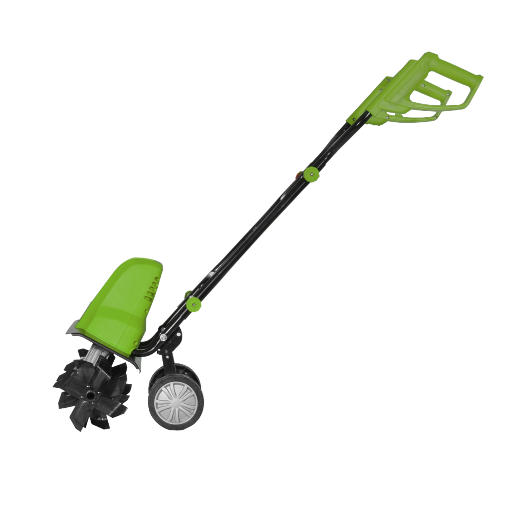 Dellonda Electric Tiller/Cultivator, 1500W Rotavator for Digging Garden Soil, Electric Weeder 40cm Working Width, 6 Blades, 10m Power Cable, Foldable Frame