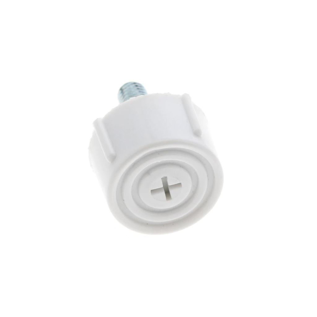 Foot - Adjustable M8 -silver for Hotpoint Fridges and Freezers