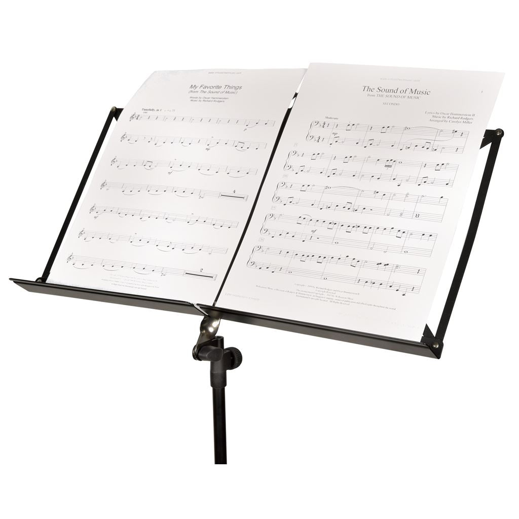 Foldable Sheet Music Stand - Folding Blk - SM1S