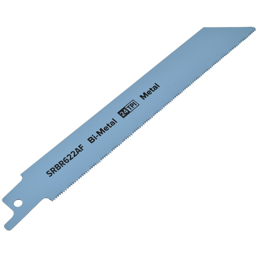 Reciprocating Saw Blade Metal 150mm 24tpi Bi Metal Pack of 5