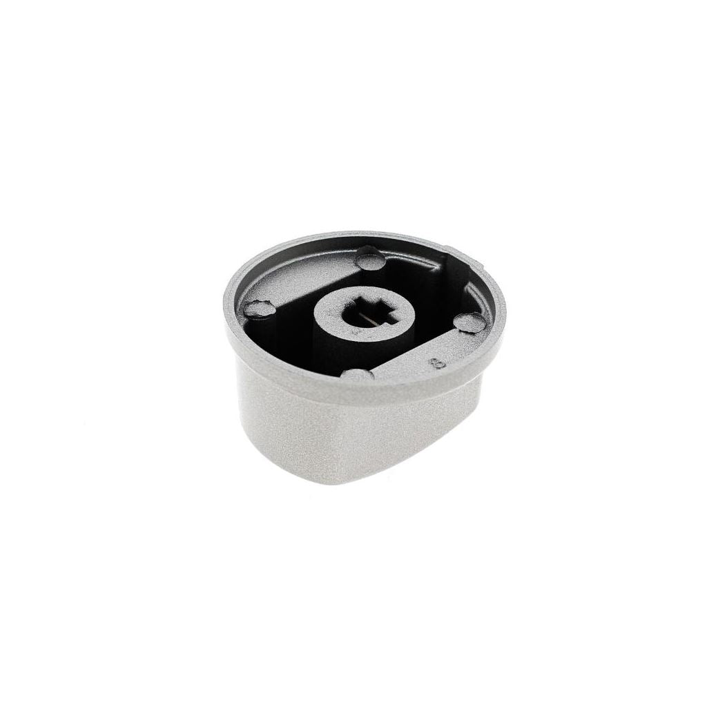 Control Knob Indesit Medium Inox for Indesit/Hotpoint Cookers and Ovens