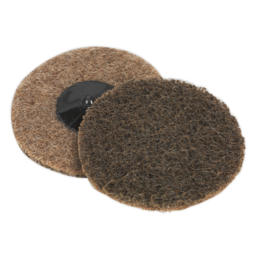 Quick-Change Preparation Pad &#216;75mm Coarse Pack of 10