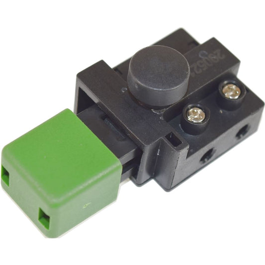 Genuine Flymo Lawnmower Green Push Button Switch