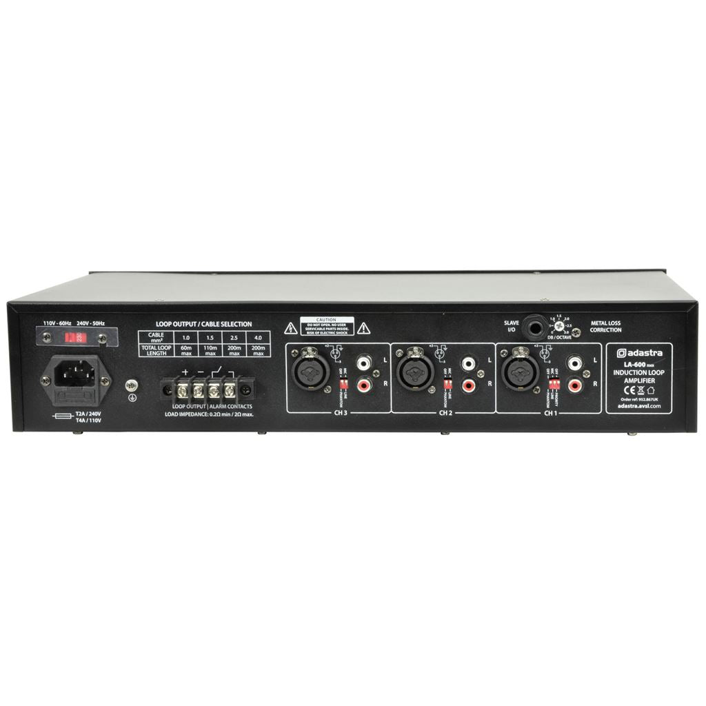 LA Series Induction Loop Amplifiers - LA-600 mkII