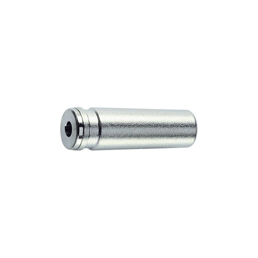 2.5 mm Stereo Line Socket With Metal Body and Solder Terminals