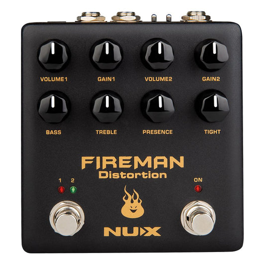 NU-X Fireman Dual Distortion Pedal