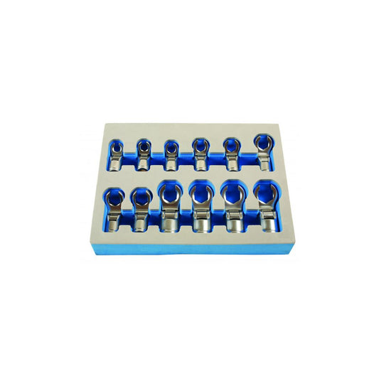 Flexible Crows Foot Wrench Set - 3/8in. Drive - 12pc