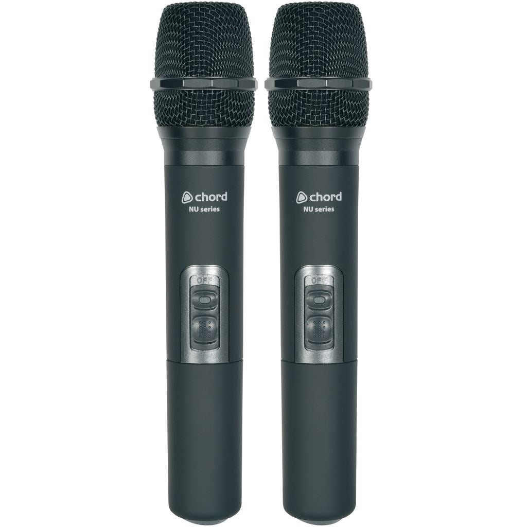 NU20 Dual UHF Wireless Microphone Systems - Handheld - NU20-H