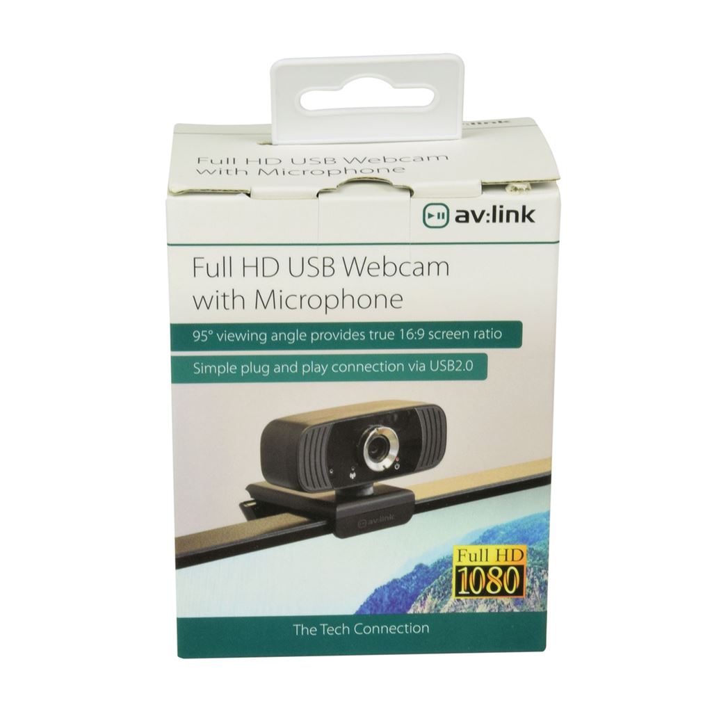 Full HD USB Webcam with Microphone