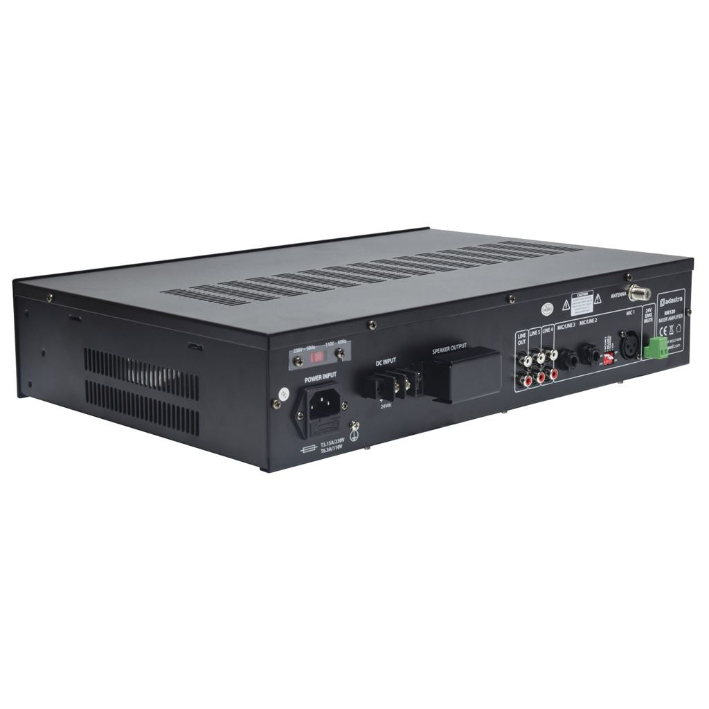 RM series 5-channel 100V mixer amplifier - RM120 Mixer-Amplifier