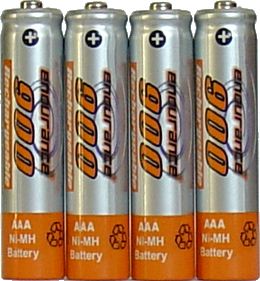 Endurance AAA Rechargeable Batteries