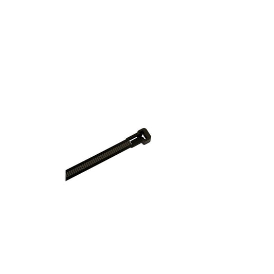 Cable Ties - Releasable - Black - 250mm x 7.5mm - Pack Of 100 - REL250