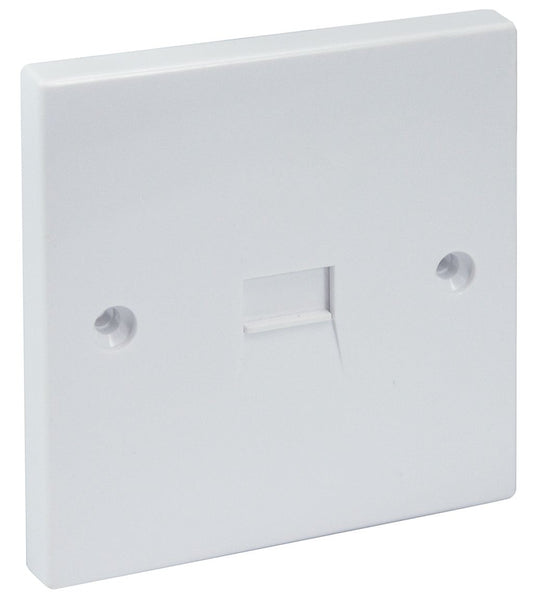 Flush Mounted 3/6A Secondary Telephone Socket with Screw Connections