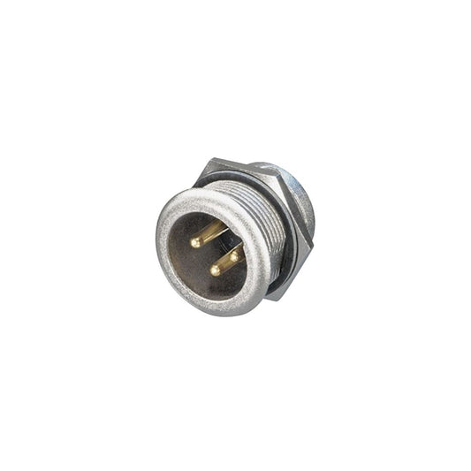 Neutrik NC3MPR-HD Male 3 Pin XLR Heavy Duty Chassis Socket for Outdoor Use (IP65)