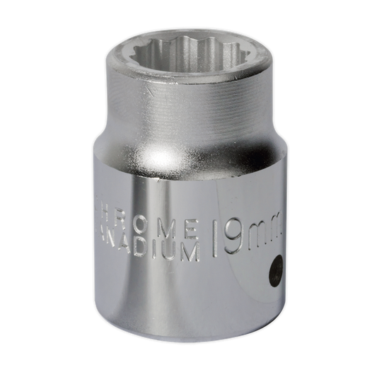 WallDrive&#174; Socket 19mm 3/4"Sq Drive