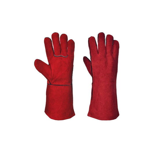 Welders Gauntlet - Red - X Large - XL