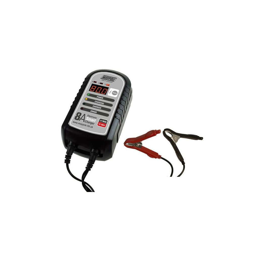 Battery Charger - 8A - 12V - Electronic Smart